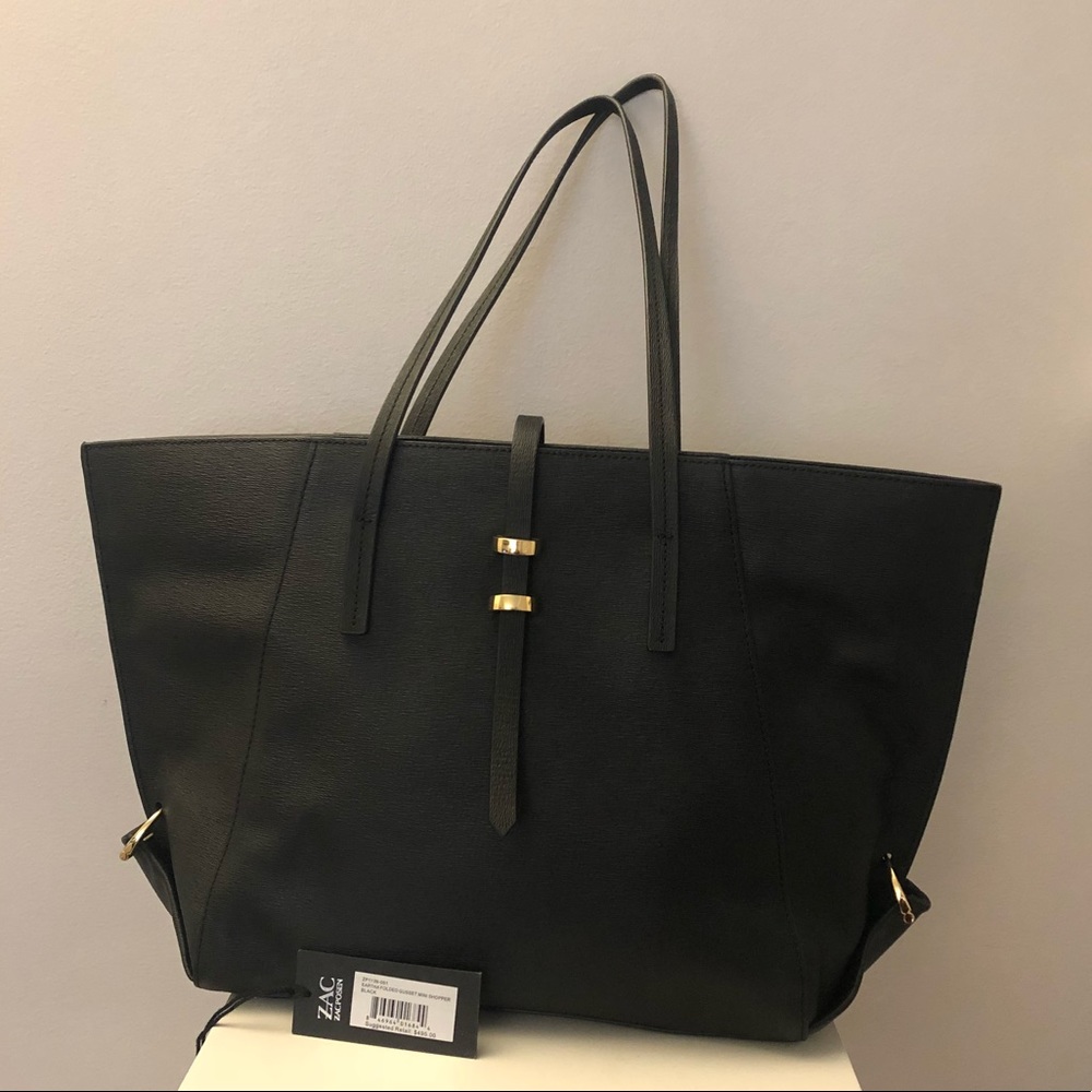 Zac Posen Eartha Folded Gusset Mini Shopper Tote